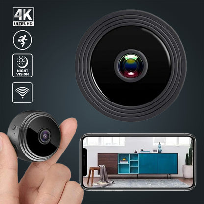 Ruemax EagleEye VizoCam™ — Ultra 4K Mini Security Camera (Magnetic Mount, Night Vision)