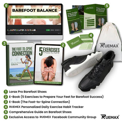 Ruemax – Comfortable, Waterproof & Supportive Barefoot Shoes