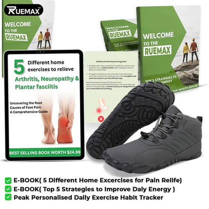 Ruemax- Non-slip & waterproof winter barefoot shoe (Unisex)
